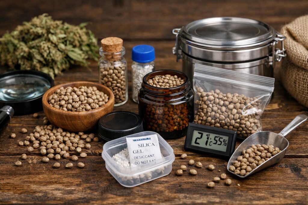 Odpowiednie przechowywanie marihuany