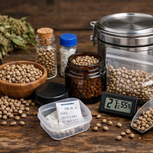 Odpowiednie przechowywanie marihuany