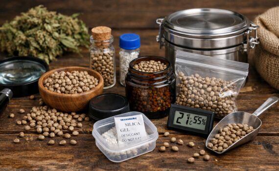 Odpowiednie przechowywanie marihuany