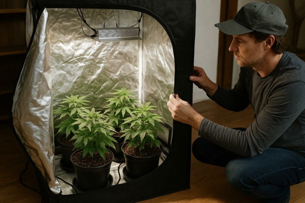 Uprawa marihuany w growboxie 5