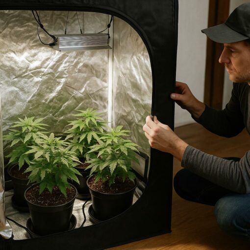 Uprawa marihuany w growboxie 5