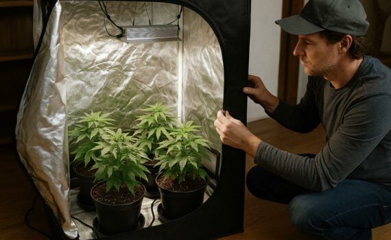 Uprawa marihuany w growboxie 5